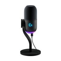 Logitech G Yeti GX Dynamic RGB Gaming Microphone with Lightsync - Black-Be Dynamic: The Yeti GX is a premium RGB gaming mic powered by LIGHTSYNC, with a custom dynamic capsule and advanced software that deliver serious audio performance via USB