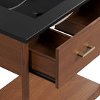 Modway Zaire 30" Bathroom Vanity - Walnut/Black-8