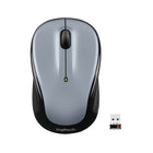 Logitech M325S 2.4 GHz Wireless Mouse with USB Receiver - Light Silver-Designed for how you use the Web, the wireless mouse features the newest micro-precise scrolling that makes reading your Facebook, shopping Amazon or scrolling through Google searches easier