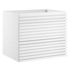 Modway Render 24" Wall-Mount Bathroom Vanity Cabinet - White-7