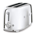 SMEG 4-slice Long Slot Retro Toaster - Silver-Get the best comfort with the automatic slices popup