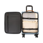 Bugatti Cannes 20" Softside Carry-on Luggage - Blue-Reinforced top handle with PU trim and side handles