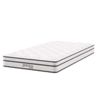 Modway Jenna 6" Innerspring and Foam Twin Mattress-Quilted Pillow-Top Cover