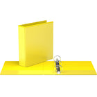 Davis Group Easyview Premium Binder - Round Ring - Customizable - 2" - Yellow - 6 Pack-2"