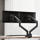 Intekview Premium Counterbalanced Dual Monitor Arm-Quick-release VESA plate for easy mounting and dismounting