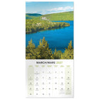 Mead 2027 Decorative Wall Calendar - 12" x 12" - Canadian Landscape - Bilingual-Covers a 16 month calendar period to support long term planning needs