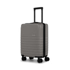 Bugatti Stockholm Collection 21.5" Hardside Carry-on - Grey-Made of lightweight and resistant Polycarbonate composite and ABS blend
