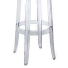 Modway Casper Bar Stool - Clear - Set of 2-5