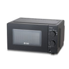 Commercial Chef 0.6 cu. ft. 600W Countertop Microwave - Black-6 Power Levels: Our compact microwave (17.75" x 12.5" x 10.25") has 6 outstanding heating settings, including Low, Defrost, Medium Low, Medium, Medium-High & High.