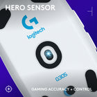 Logitech G305 Lightspeed Gaming Mouse - White-LIGHTSPEED Wireless: Ultra-fast LIGHTSPEED wireless technology delivers a lag-free gaming experience with incredible responsiveness and reliability with 1 kHz report rate