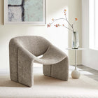 Modway Vivi Chenille Upholstered Accent Chair - Khaki-Dense Foam Padding
