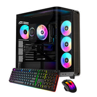 iBUYPOWER Trace X Gaming Desktop PC - Intel Ultra 7 265F - GeForce RTX 5070 12 GB - 16 GB DDR5 RAM - 1 TB NVMe SSD - Windows 11-Intel Core Ultra 7 265F CPU (processor) to handle all system workloads