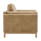 Modway Roscoe Vegan Leather Armchair - Toast-Assembly Required