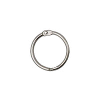 Westcott Loose Leaf Rings - 1" - Silver - 18 Pack-1" diameter binding rings