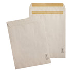 SupremeX Press-to-Seal Self-Stick Natural Kraft Open End Catalogue Envelopes - FSC Certified - 9" x 12" - Box of 500-24lb