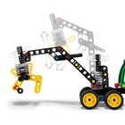 LEGO Technic John Deere 1470H Wheeled Harvester-Articulated steering, rocker suspension and a boom that rotates 180 degrees
