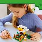 LEGO Minecraft Chicken Farm-This chicken-shaped coop has features to lay eggs and dispense seeds