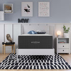 Modway Aveline 16" Memory Foam Twin Mattress-Cooling Open Cell Ventilation