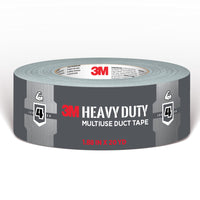 3M  2120 Heavy Duty Duct Tape - 1.88" W x 20 yd L - Grey-Multi-surface: Multipurpose tape with improved, industrial strength adhesive that securely bonds to metal, glass, plastic, cardboard/corrugate, and laminate