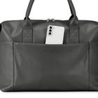 Bugatti Porto Duffle Bag - Charcoal-Equipped with a detachable, adjustable shoulder strap