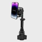 Mighty Mount Mini Grip Cradle 15W Wireless Charger Cup Holder Mount -Auto-adjusting coil for perfect charging alignment