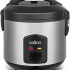 Salton Automatic 8 Cup Rice Cooker & Steamer-Steaming basket included 