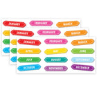 Ashley Productions Magnetic Die-Cut Timesavers & Labels - Months of the Year - Chalk Loops - 3 Pack-Easy to clean