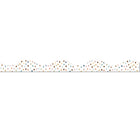 Ashley Productions Magnetic Scallop Border - Everyone is Welcome Painted Dots - 12'/Pack - 6 Pack-Use for decoration or to divide up magnetic surfaces for assignments, lessons, programs, games, etc.