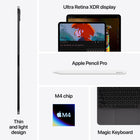 Apple iPad Pro 11" - Ultra Retina XDR Display - Wi-Fi - M4 Chip - 256 GB - Silver-1 Year Limited Manufacturer Warranty