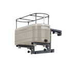 Permasteel Self-Watering Planter Box with Mounting Brackets - Taupe-Product Dimensions: 17.1”W x 7.2”D x 11”H 6.16lbs