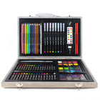 Art 101 Watercolor - Draw & Sketch Wood Art Set - 88 Pieces Set-Use the water blending brush with both mediums, which has an easy-to-fill water reservoir, eliminating the need for multiple paint brushes and water cups