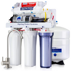 iSpring RCC7P-AK 6-Stage Reverse Osmosis Alkaline Remineralization System with Pump-Booster Pump For Maximum Performance: The durable electric booster pump ensures consistent high efficiency, providing reliable RO filtration even in homes with low water pressure while reducing wastewater