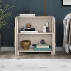Hudson&Canal Holbrook 28"W Accent Cabinet - Alder White-Features easy assembly