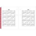 AT-A-GLANCE 2027 Daily Desk Calendar Refill 2-Pages/Day - 3-3/4" H x 3" W - English-Improved paper resists ink bleed