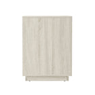 Manhattan Comfort Soren 26" Contemporary 2-Drawer Nightstand - Whitewashed Oak-Built to last: Made with durable materials and quality construction