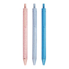Gry Mattr Ball Pen Set - 3 Pack - Wheat Straw-Made with wheat straw and ABS material