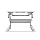 TygerClaw Sit-Stand Workstation Stand (TYDS14014)-Stepless height adjustment allows a comfortable standing or sitting position as you want
