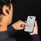 JLab Go Pods ANC True Wireless Earbuds - Black-Multipoint technology allows you to connect to any 2 devices simultaneously