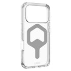 UAG Plyo Compatible with MagSafe Case for iPhone 17 Pro - Ice/White-Armor Shell and Impact-Resistant Soft Core