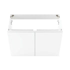 Modway Bryn 36" Wall-Mount Bathroom Vanity - White-7
