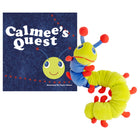 The Calm Caterpillar Calmee the Caterpillar & Calmee's Quest Board Book-Calmee, the soft-plush breathing tool, enables children to have a sensory experience while they practice breathing
