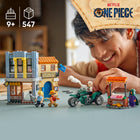 LEGO One Piece Showdown with Captain Smoker-Comes with minifigures of Monkey D. Luffy, Sanji, Dragon and Captain Smoker