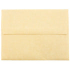 JAM Paper A2 Parchment Invitation Envelopes - 4.375" x 5.75" - Antique Gold Recycled - 50 Pack -Colour: Antique Gold, Envelopes feature a marbled parchment finish for an elegant touch
