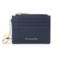 Champs Iconic Keychain Cardholder - Navy-RFID Blocking Card Holder
