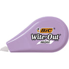 BIC Wite Out Mini Pastel Correction Tape - Pastel Colours - 3 Pack-Tear resistant tape: The tear-resistant tape won’t rip or break so you can correct and write over it instantly