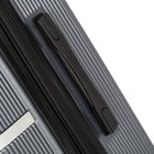 Air Canada Laurentian 24" Hardside Checked Luggage - 360-Degree Spinner - Charcoal-Dimensions including wheels are 16.75" L x 10.5" W x 26.25" H