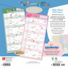 BrownTrout The Very Busy 2026 Family Organizer Planner-Durable Construction - Smooth, high-quality paper resists curling and ink bleed-through, and a heavy, coated wrap-around cover binding, firmly secured with a large wafer seal, ensures longevity throughout the year
