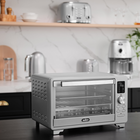 Salton NuRetro Digital Air Fryer Toaster Oven - Metallic Silver-8