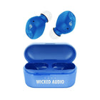 Wicked Audio Hiro True Wireless Blue-True Wireless Ear Buds