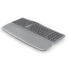 BlueDiamond Ergo Wireless Keyboard with Detachable Wrist Rest - English Layout-Contoured keycaps: Keycaps feature a shallow concave design for added comfort